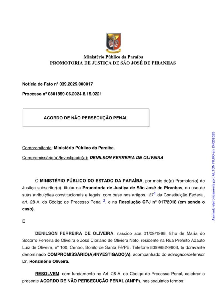 PinÓquio – Vereador De Bonito De Santa Fé é Punido Na Justiça Por Falso Testemunho